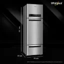 Whirlpool 215 L Frost Free Triple-Door Refrigerator | Zeolite Technology | Microblock Technology [FP 223D PROTTON ROY RADIANT STEEL(Z), Up to 44% Reduction in Cold Air Loss*]